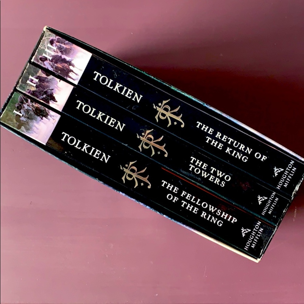 Lord of the rings books, 3 volume edition